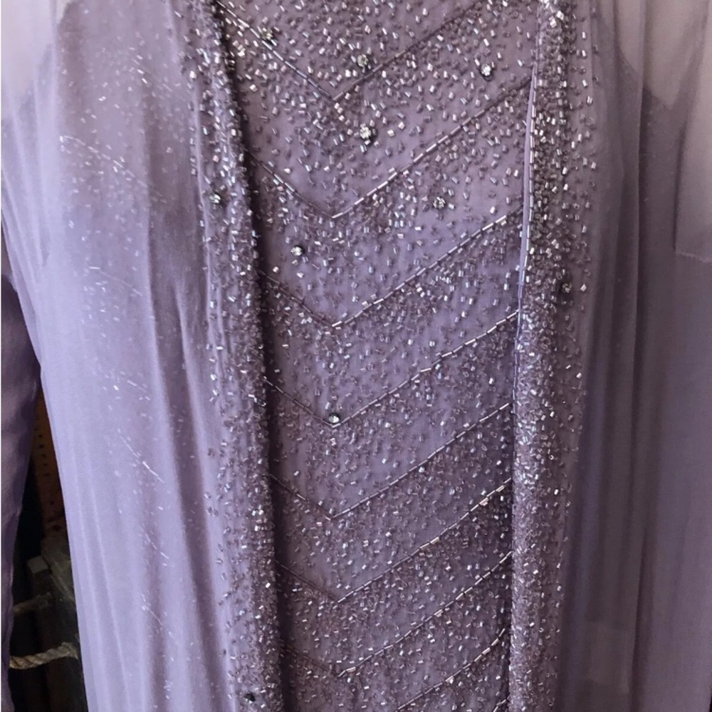 Elegance Montage Collection Mini Cheri Gown Size 12 Lavender - Picture 2 of 16
